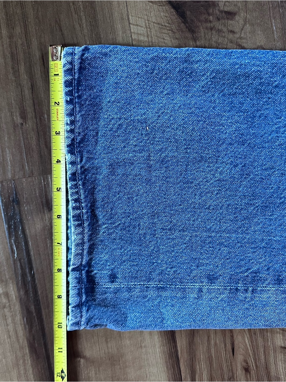 ❤️EUC MOTHER jeans The Bookie in Ironing Things Out sz:27 💯 cotton rigid denim - Picture 9 of 16